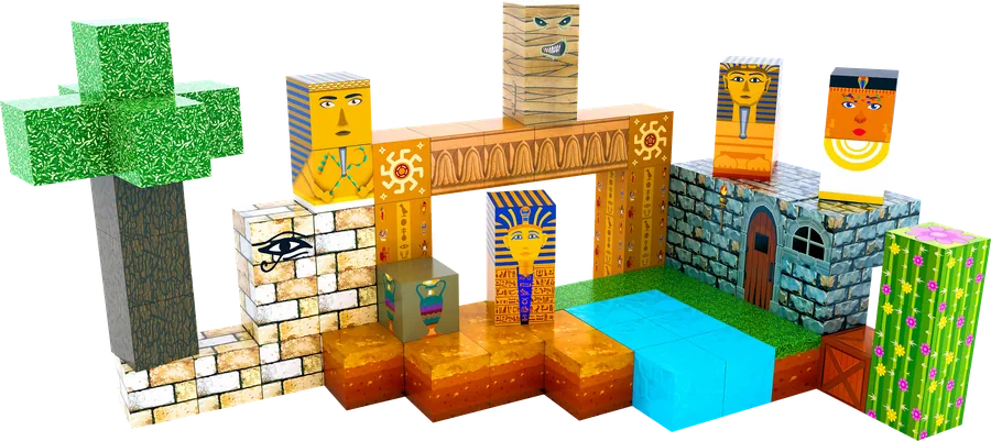 Ägypten, aus 80 Teilen gebaut
