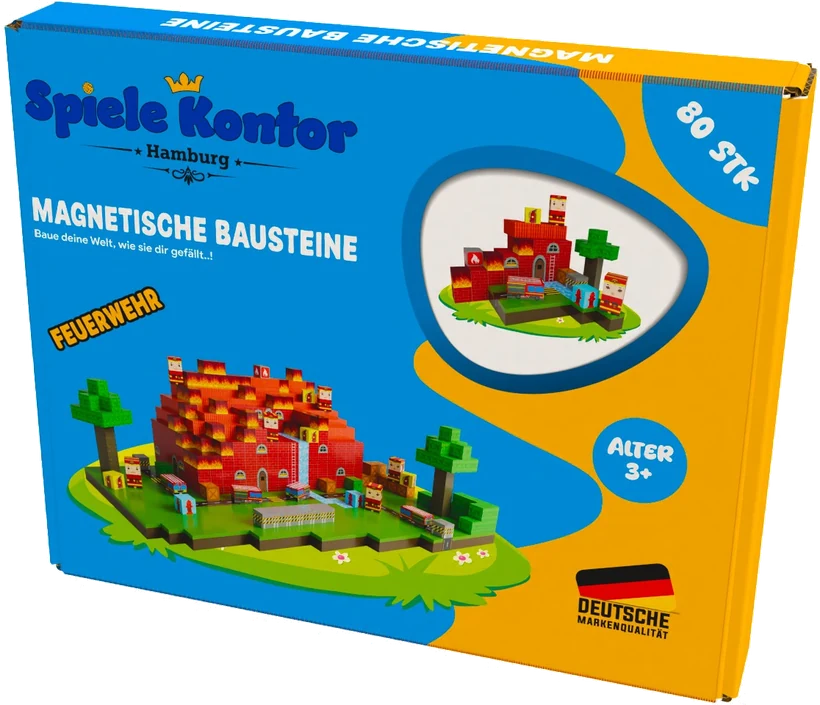 Verpackung Feuerwehr, 80 Teile
