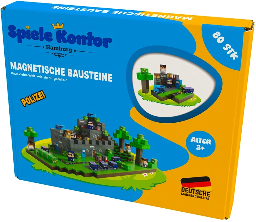 Verpackung Polizei, 80 Teile
